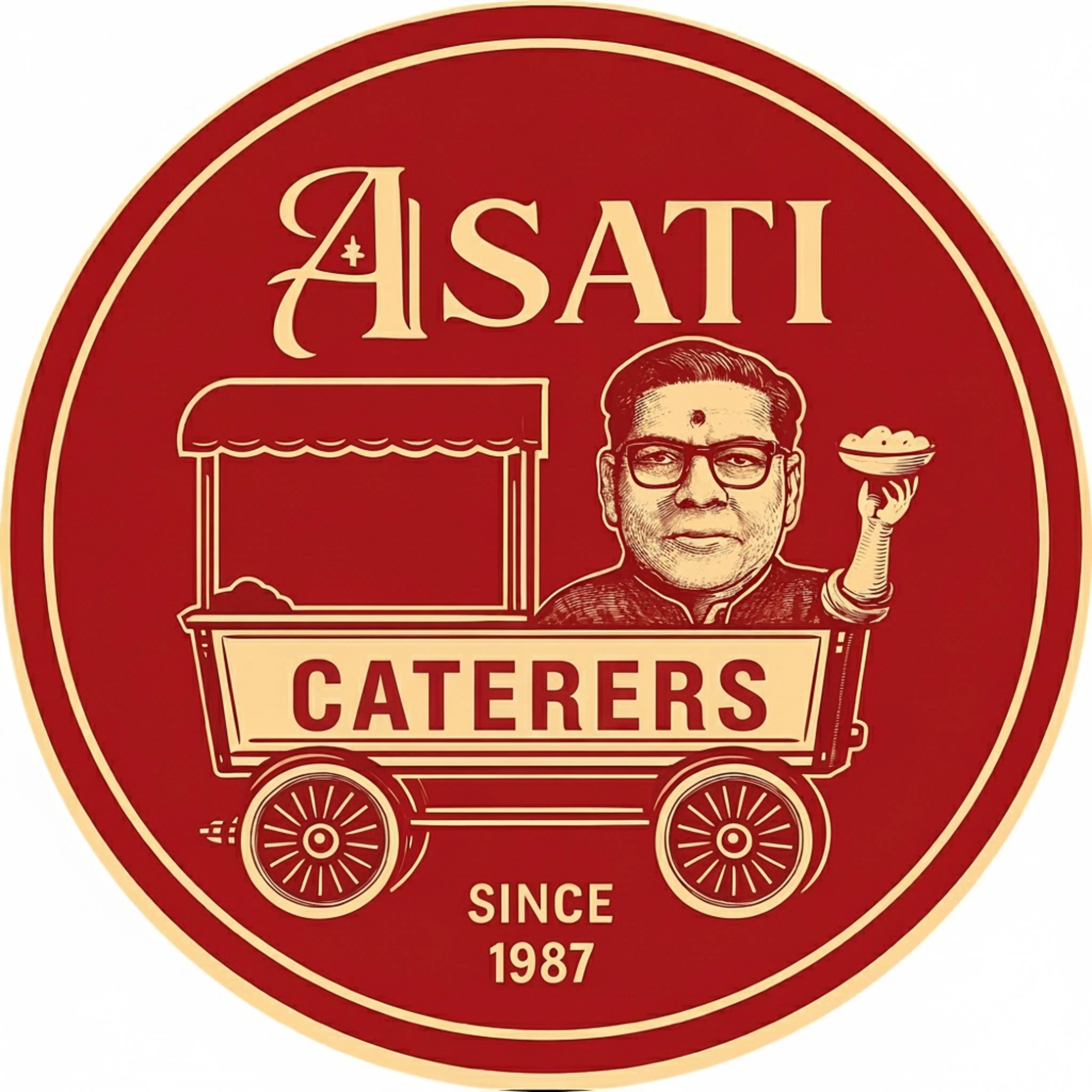 Asati Caterers official logo